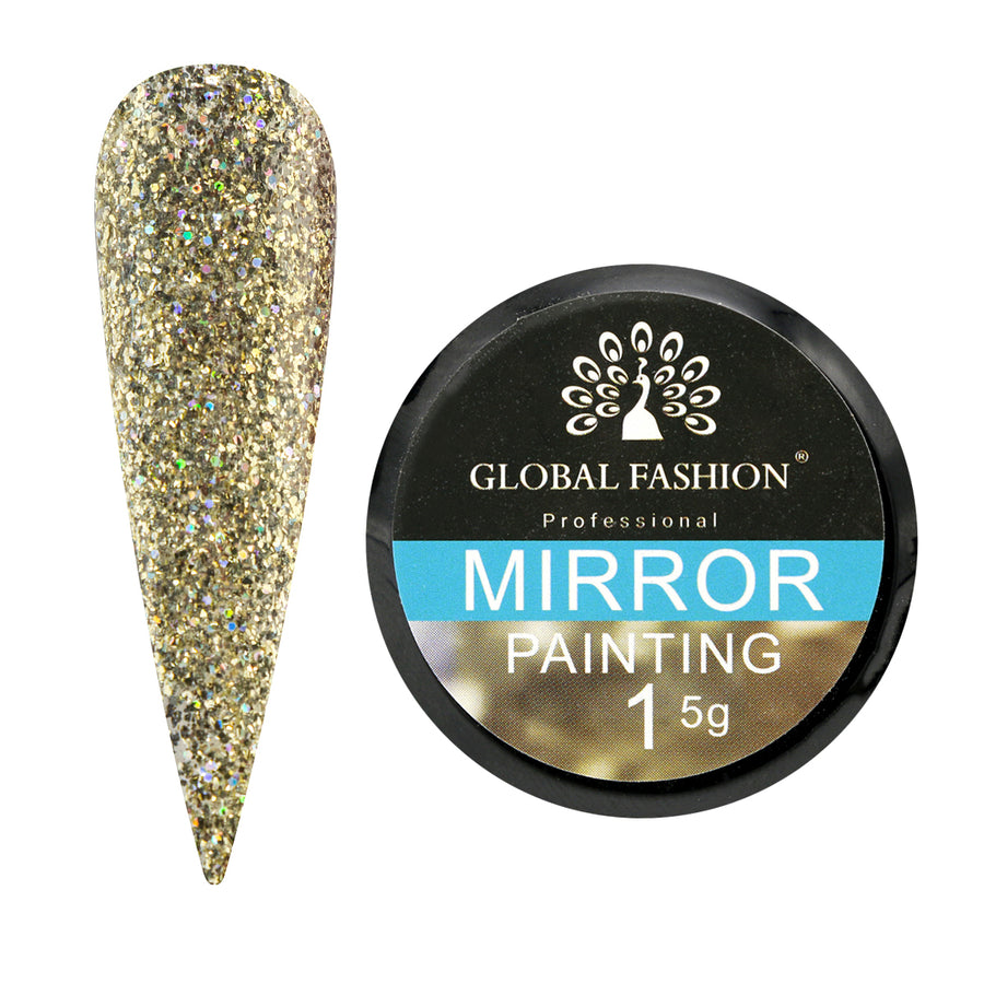 Гель-краска Mirror #1 Global Fashion 5гр